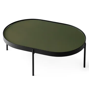 NoNo コーヒーテーブルL 59.5x96.5 cm - Black-dark green - Audo Copenhagen | オドー・コペンハーゲン