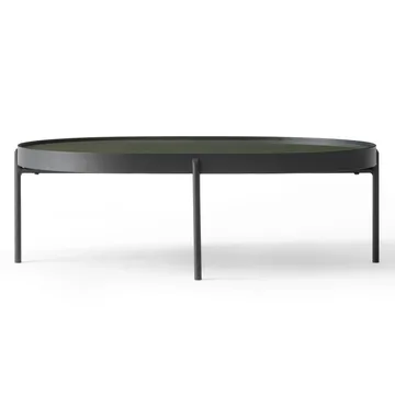 NoNo コーヒーテーブルL 59.5x96.5 cm - Black-dark green - Audo Copenhagen | オドー・コペンハーゲン