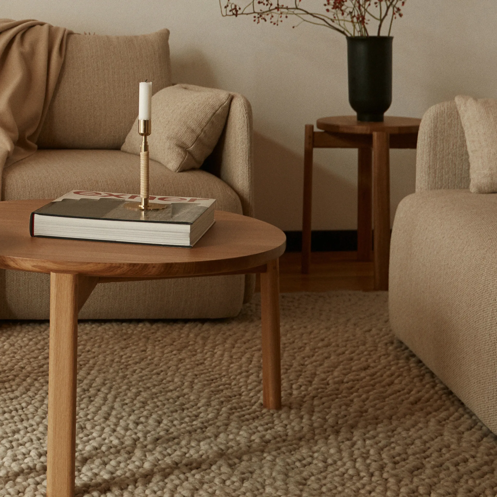 Passage コーヒーテーブルØ70 cm, Oak Audo Copenhagen | オドー・コペンハーゲン