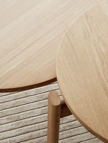 Passage コーヒーテーブル Ø90 cm - Oak - Audo Copenhagen | オドー・コペンハーゲン