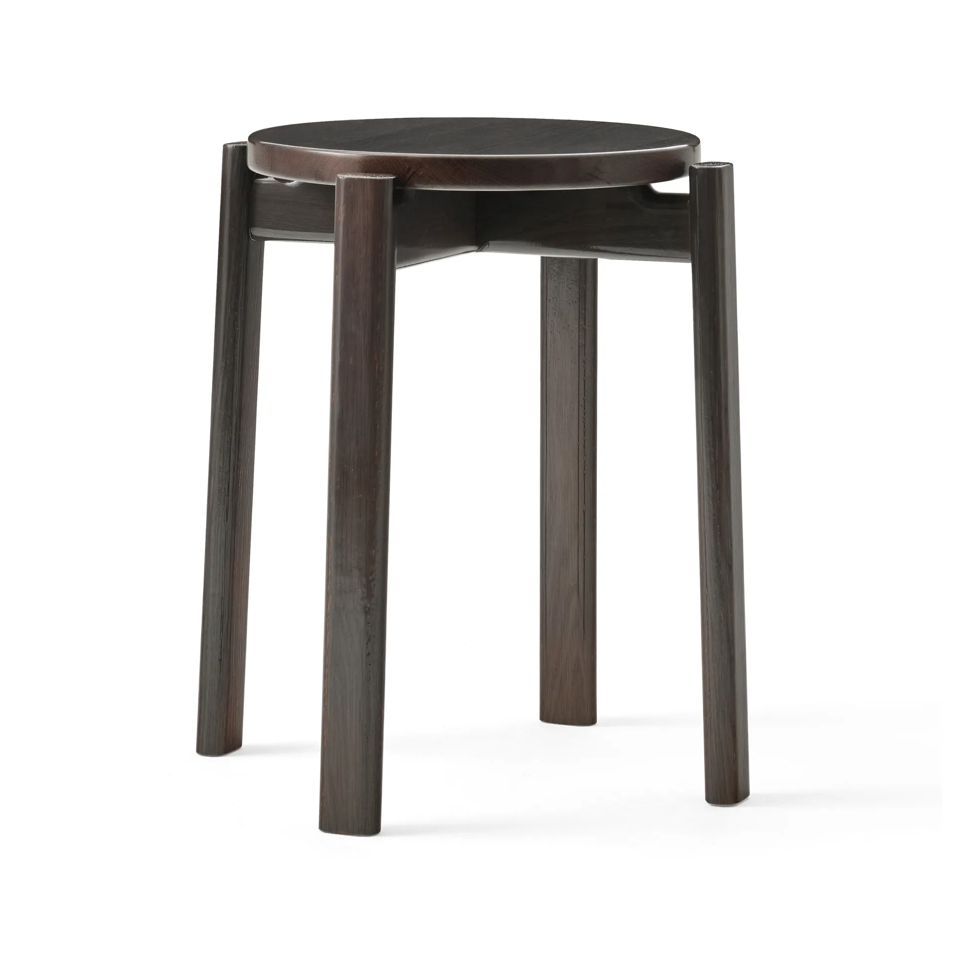 Passage スツール, Dark lacquered oak Audo Copenhagen | オドー・コペンハーゲン