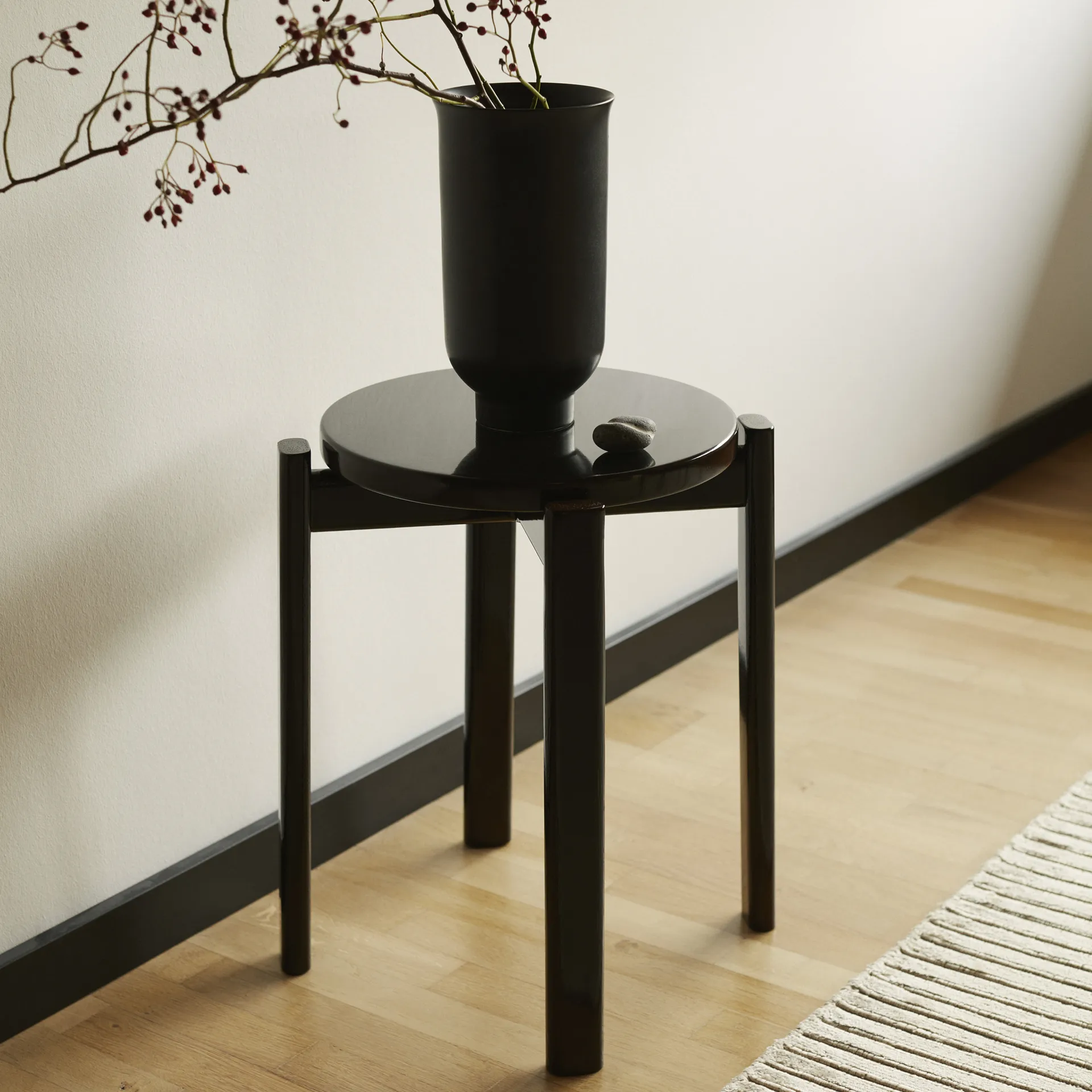Passage スツール, Dark lacquered oak Audo Copenhagen | オドー・コペンハーゲン