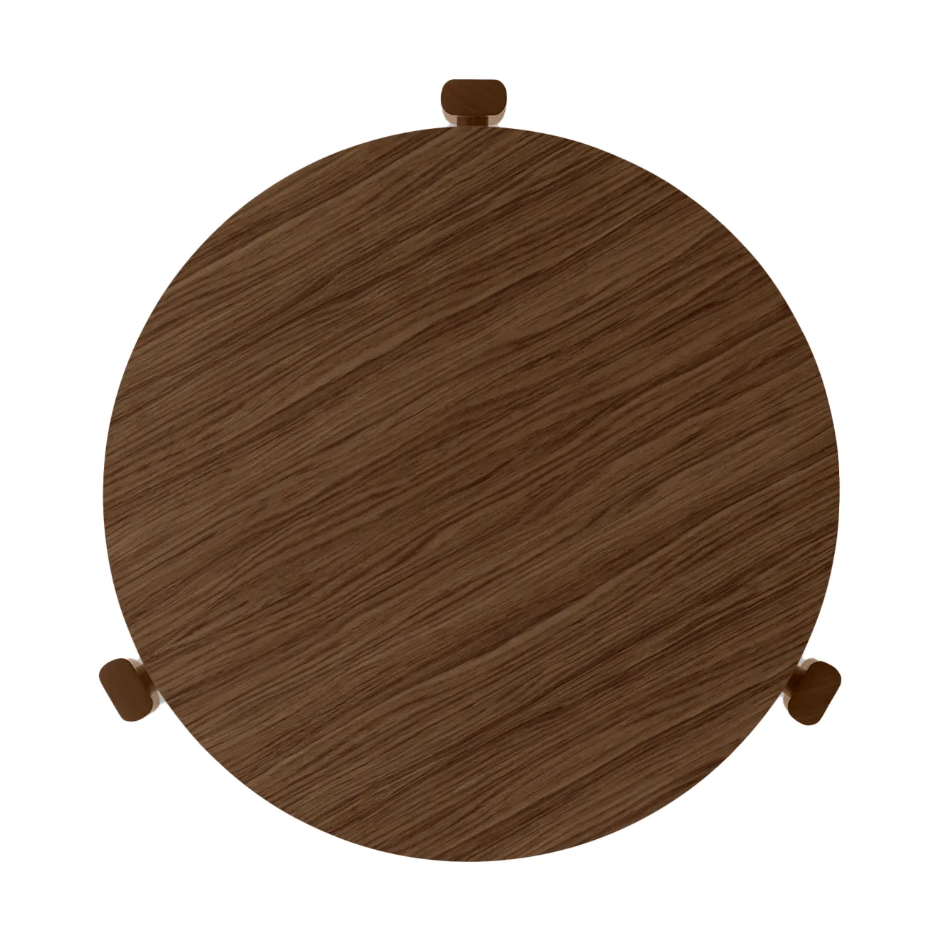 Passage コーヒーテーブル, Dark stained oak, Ø50 cm Audo Copenhagen | オドー・コペンハーゲン