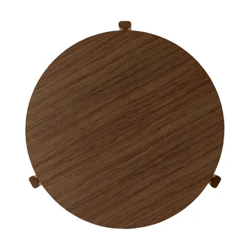 Passage コーヒーテーブル - Dark-stained oak, Ø70 cm - Audo Copenhagen | オドー・コペンハーゲン