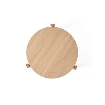 Passage コーヒーテーブル - Oak, Ø50 cm - Audo Copenhagen | オドー・コペンハーゲン