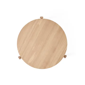 Passage コーヒーテーブル - Oak, Ø70 cm - Audo Copenhagen | オドー・コペンハーゲン
