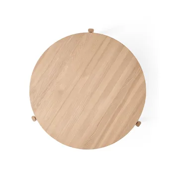 Passage コーヒーテーブル - Oak, Ø90 cm - Audo Copenhagen | オドー・コペンハーゲン