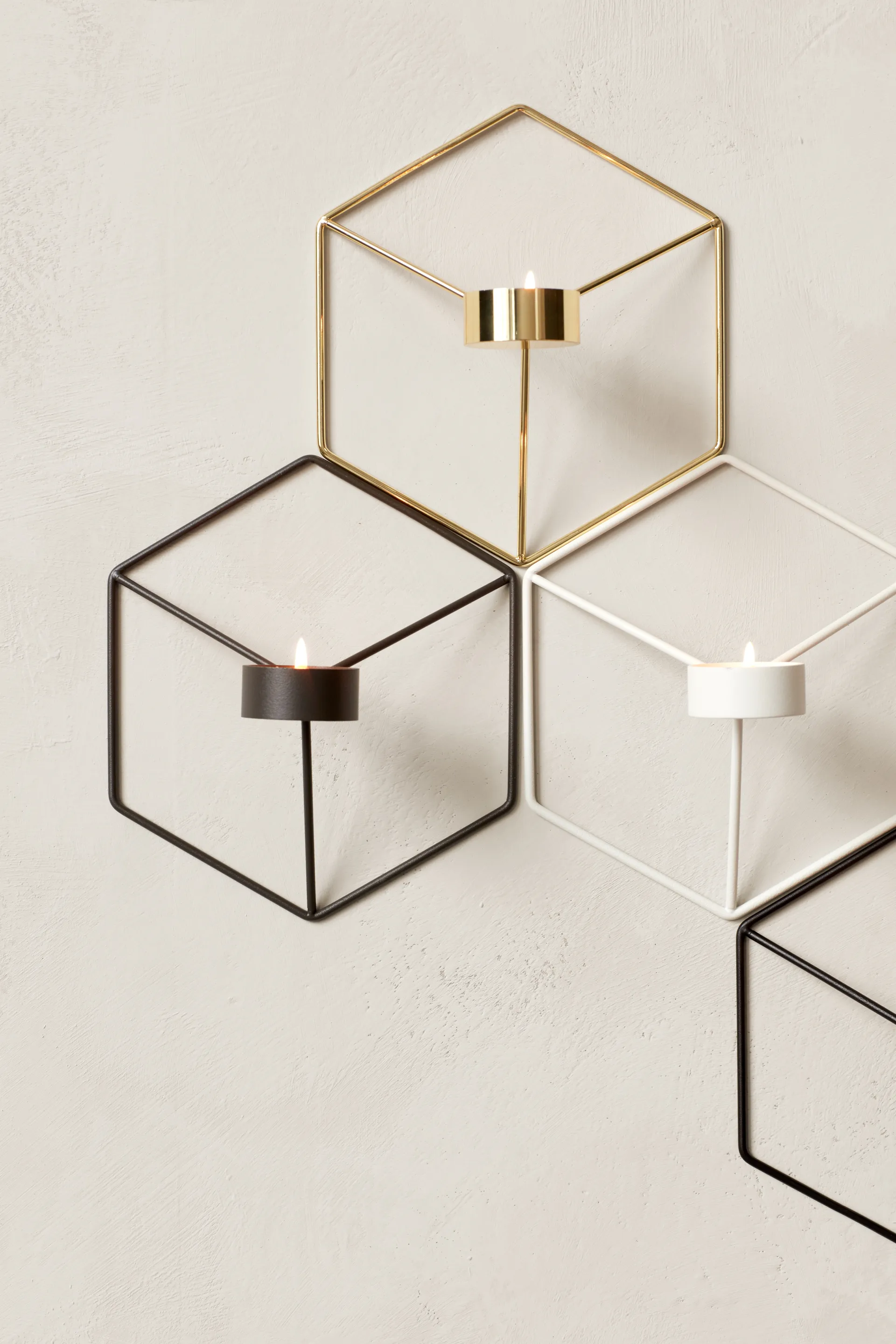 POV キャンドルホルダー wall, black Audo Copenhagen | オドー・コペンハーゲン