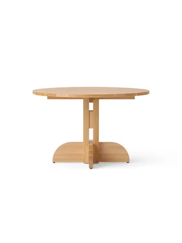 Puffin ダイニングテーブル オーク 無垢 ナチュラル - Natural oak, Ø120 cm - Audo Copenhagen | オドー・コペンハーゲン