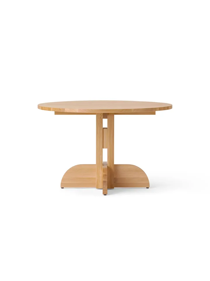 Puffin ダイニングテーブル オーク 無垢 ナチュラル - Natural oak, Ø120 cm - Audo Copenhagen | オドー・コペンハーゲン