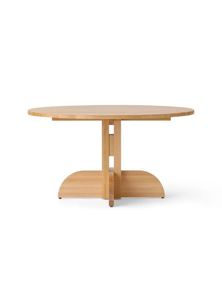 Puffin ダイニングテーブル オーク 無垢 ナチュラル - Natural oak, Ø140 cm - Audo Copenhagen | オドー・コペンハーゲン