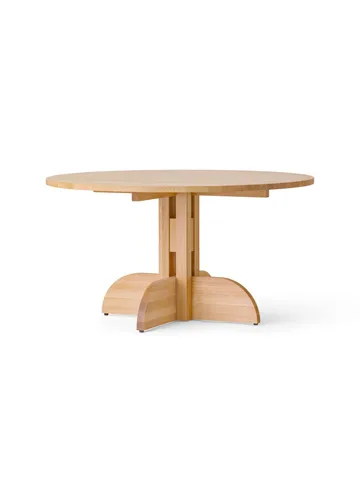 Puffin ダイニングテーブル オーク 無垢 ナチュラル - Natural oak, Ø140 cm - Audo Copenhagen | オドー・コペンハーゲン