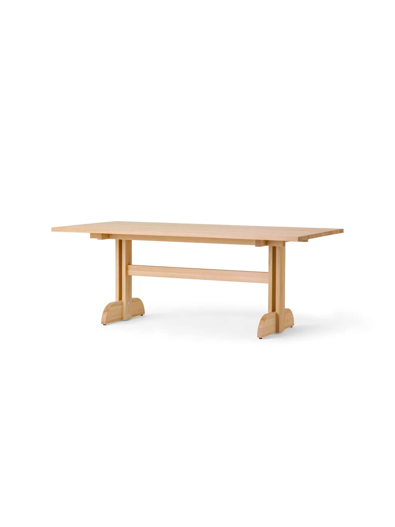 Puffin ダイニングテーブル オーク 無垢 ナチュラル, Natural oak, 200x95 cm Audo Copenhagen | オドー・コペンハーゲン