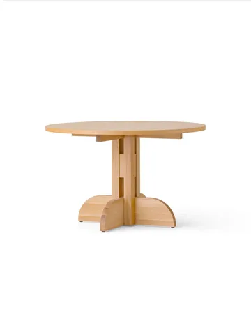 Puffin ダイニングテーブル オーク突板 ナチュラル - Natural oak veneer, Ø120 cm - Audo Copenhagen | オドー・コペンハーゲン