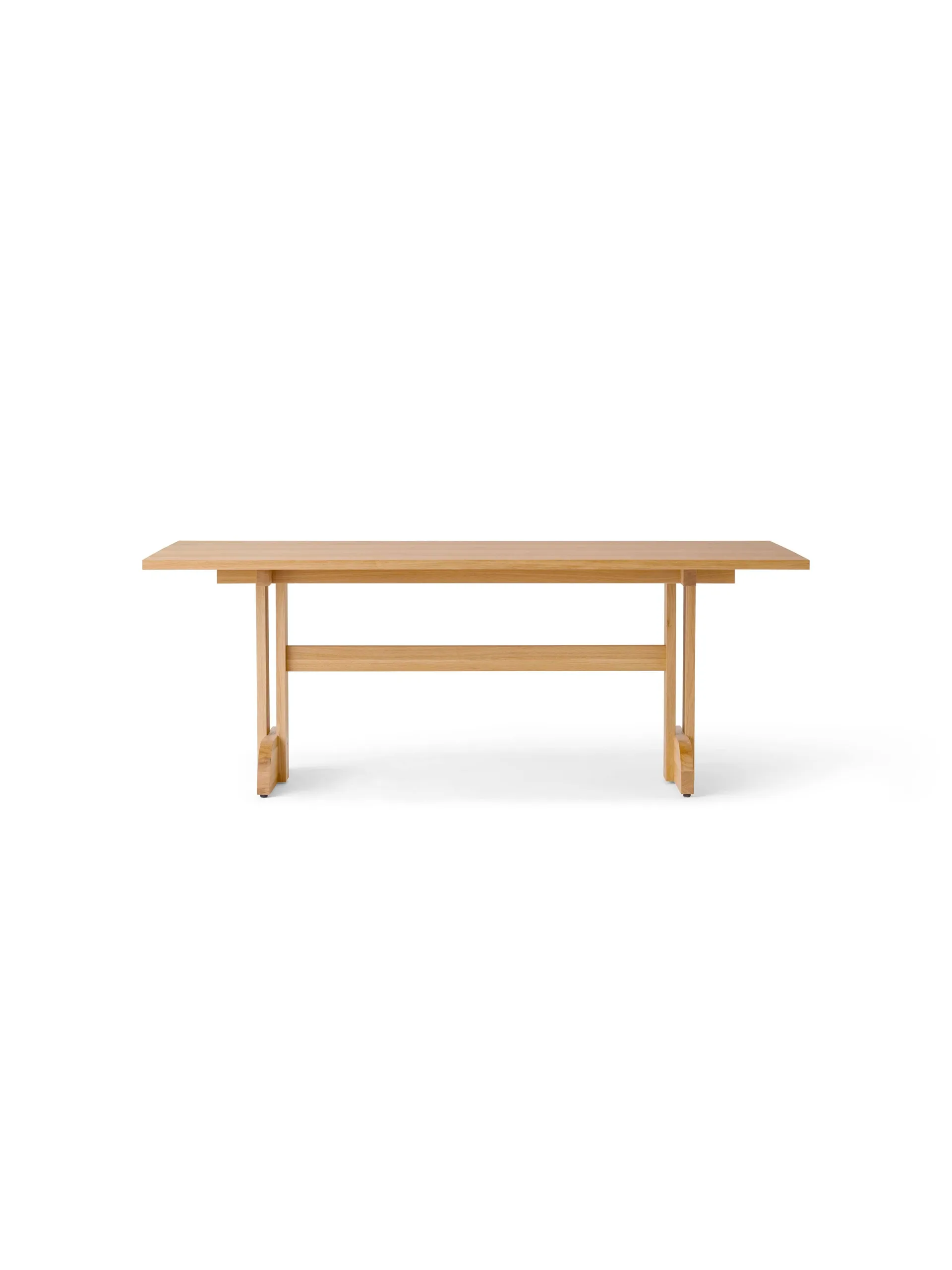 Puffin ダイニングテーブル オーク突板 ナチュラル, Natural oak veneer, 200x95 cm Audo Copenhagen | オドー・コペンハーゲン