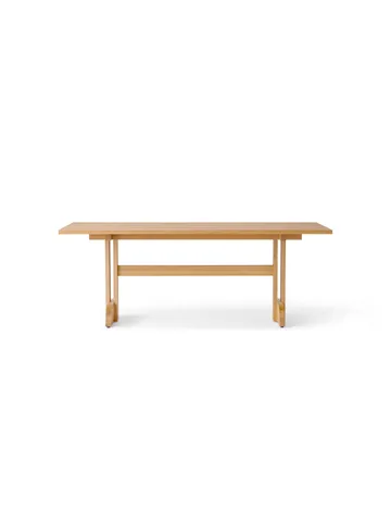 Puffin ダイニングテーブル オーク突板 ナチュラル - Natural oak veneer, 200x95 cm - Audo Copenhagen | オドー・コペンハーゲン