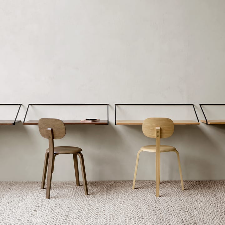 Rail デスク/シェルフ, dark-stained oak Audo Copenhagen | オドー・コペンハーゲン