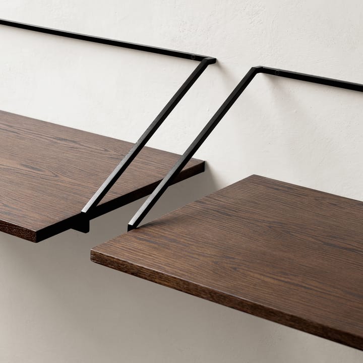 Rail デスク/シェルフ, dark-stained oak Audo Copenhagen | オドー・コペンハーゲン