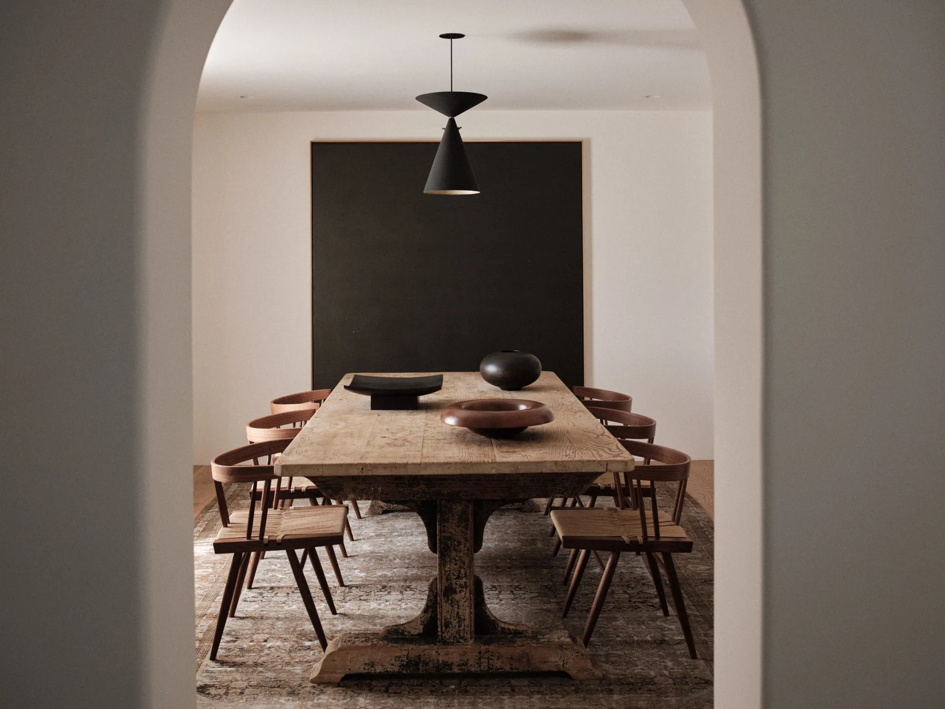 Round ボウル Ø42 cm, Beechwood Audo Copenhagen | オドー・コペンハーゲン