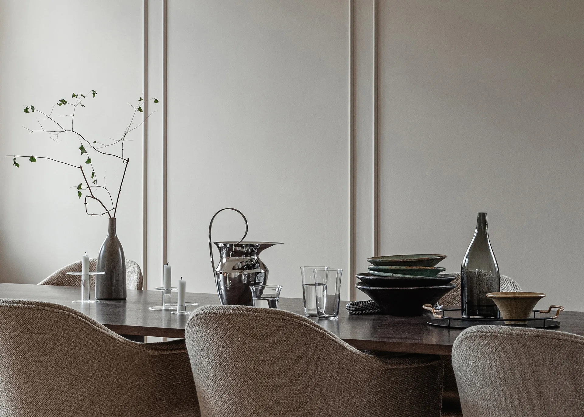 Strandgade 花瓶 25 cm, Ceramic fern Audo Copenhagen | オドー・コペンハーゲン