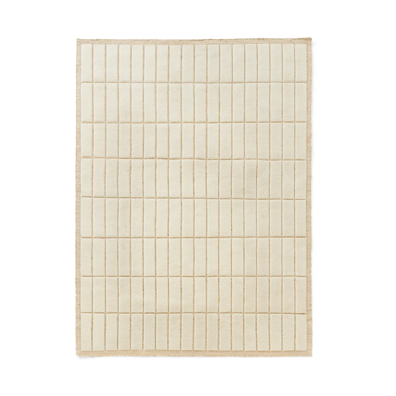 Tile ラグ, Ivory, 170x240 cm Audo Copenhagen | オドー・コペンハーゲン