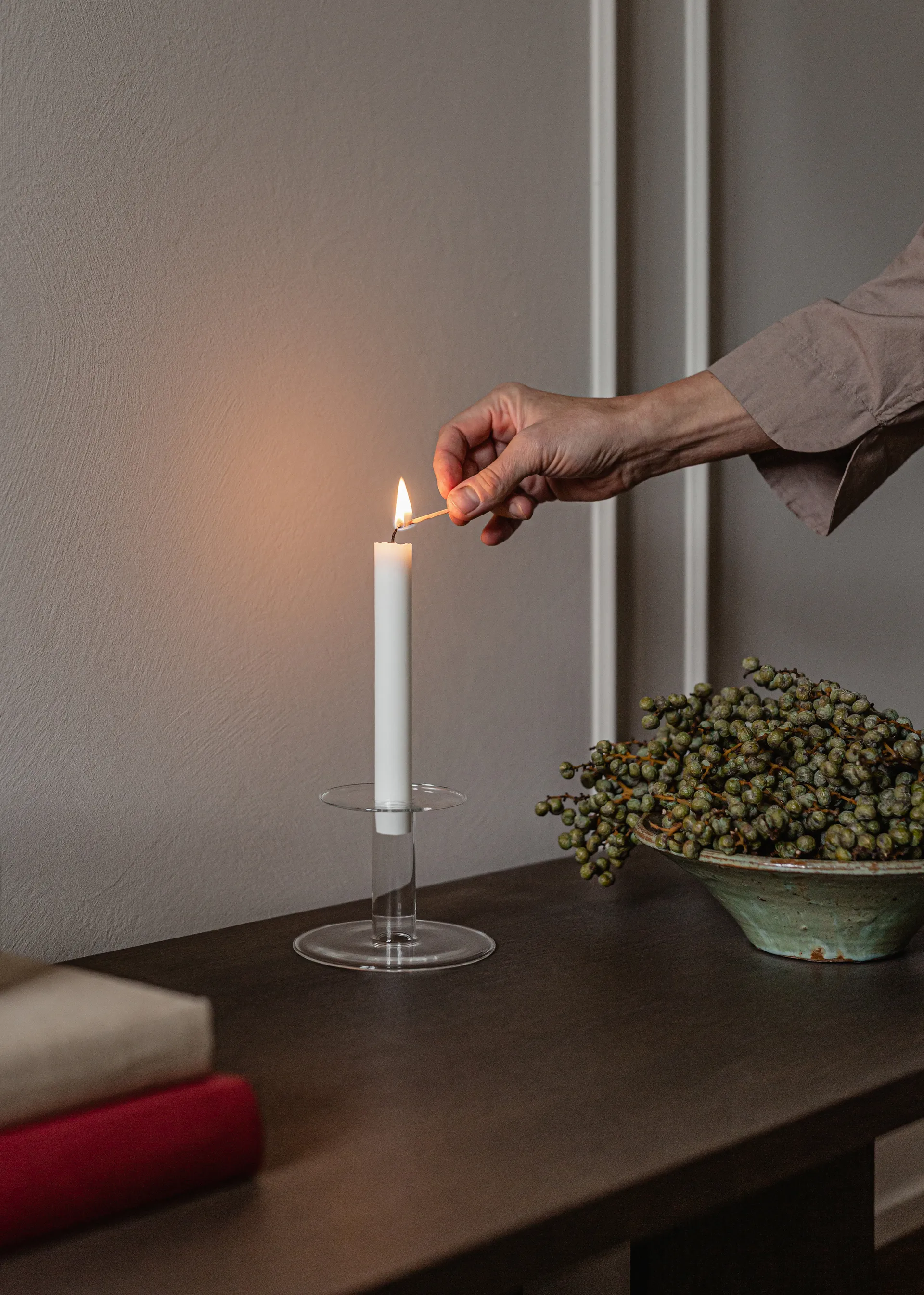 Triptych ボウル Ø22.5 cm, Coral blue Audo Copenhagen | オドー・コペンハーゲン