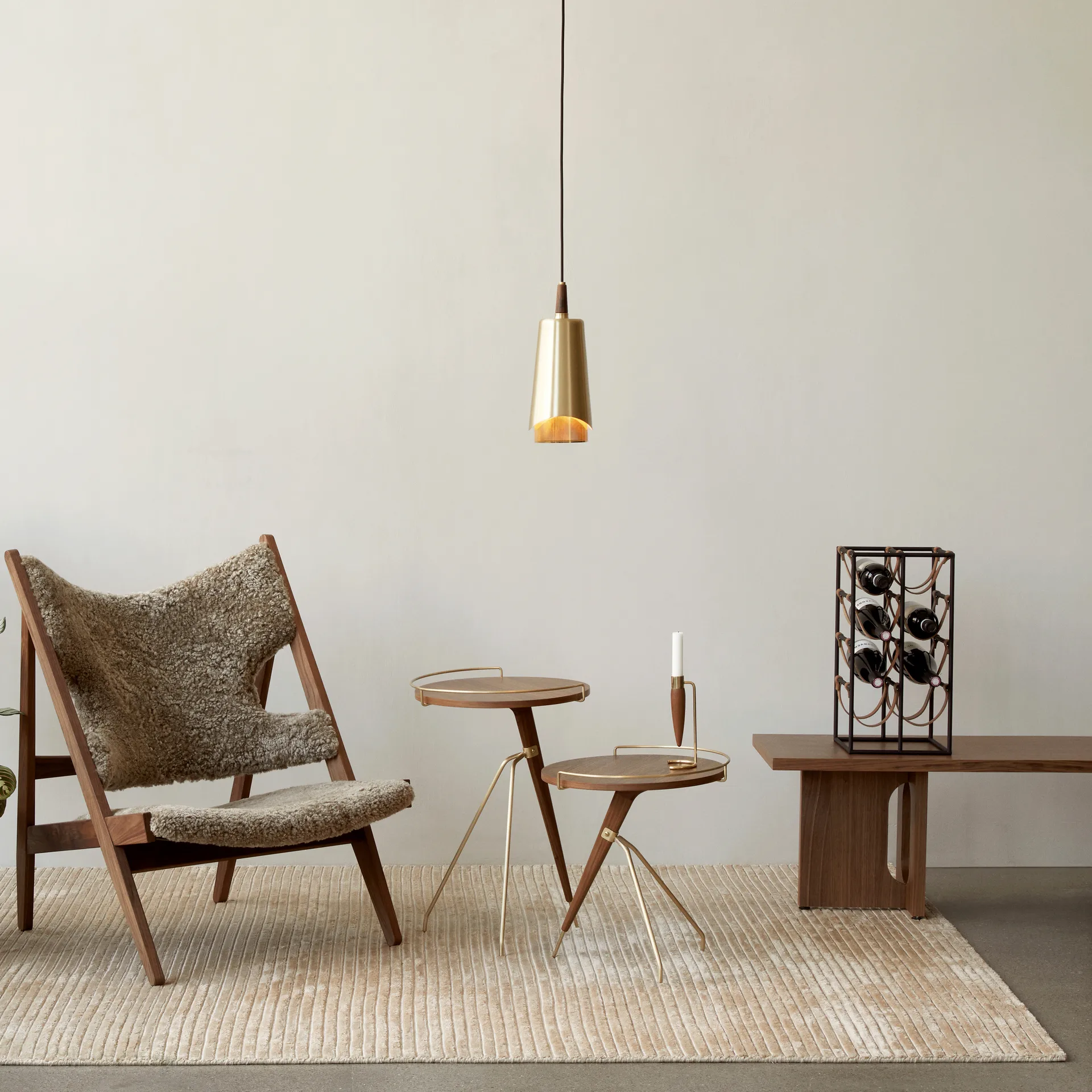 Umanoff ワインラック, black-brown Audo Copenhagen | オドー・コペンハーゲン