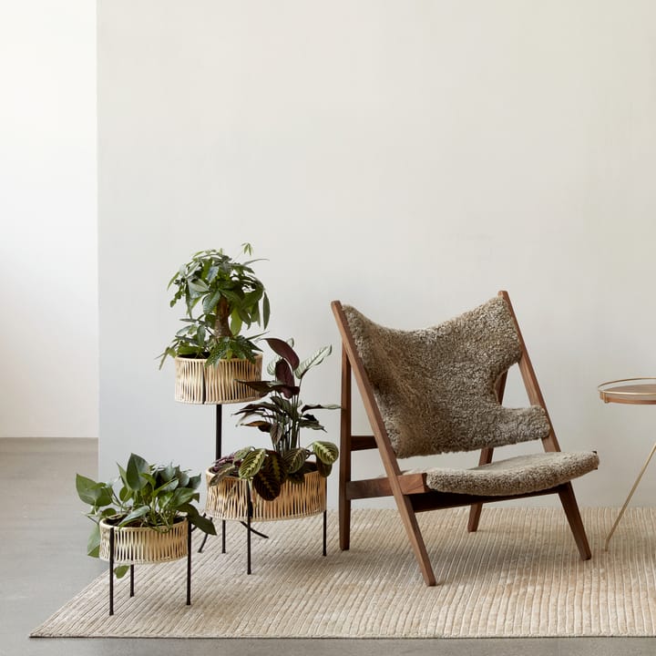 Umanoff planter フラワー ボックス ラタン-スチール, 27 cm Audo Copenhagen | オドー・コペンハーゲン