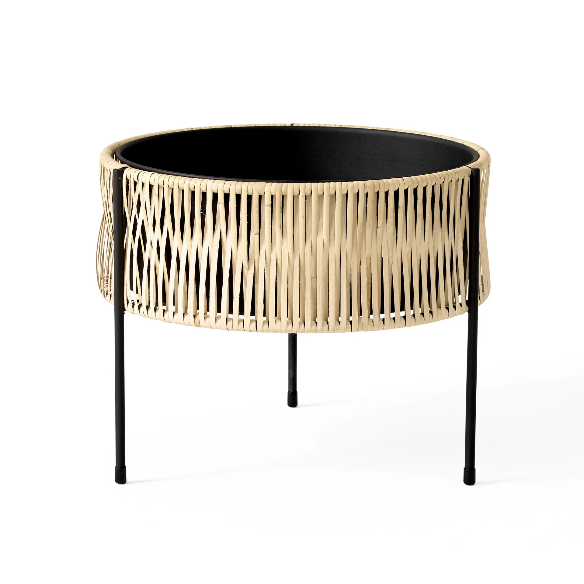 Umanoff planter フラワー ボックス ラタン-スチール, 32.5 cm Audo Copenhagen | オドー・コペンハーゲン