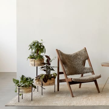 Umanoff planter フラワー ボックス ラタン-スチール - 32.5 cm - Audo Copenhagen | オドー・コペンハーゲン
