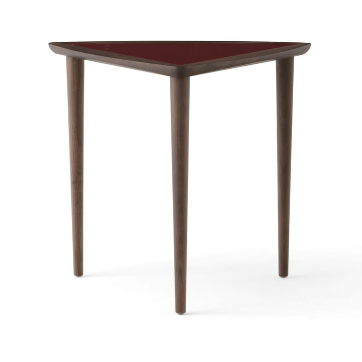 Umanoff ネスティングサイドテーブル, Walnut-burgundy Audo Copenhagen | オドー・コペンハーゲン