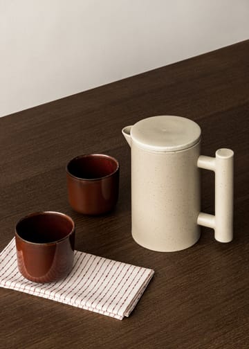 Yana coffee ポット 1 L - Grey glazed - Audo Copenhagen | オドー・コペンハーゲン