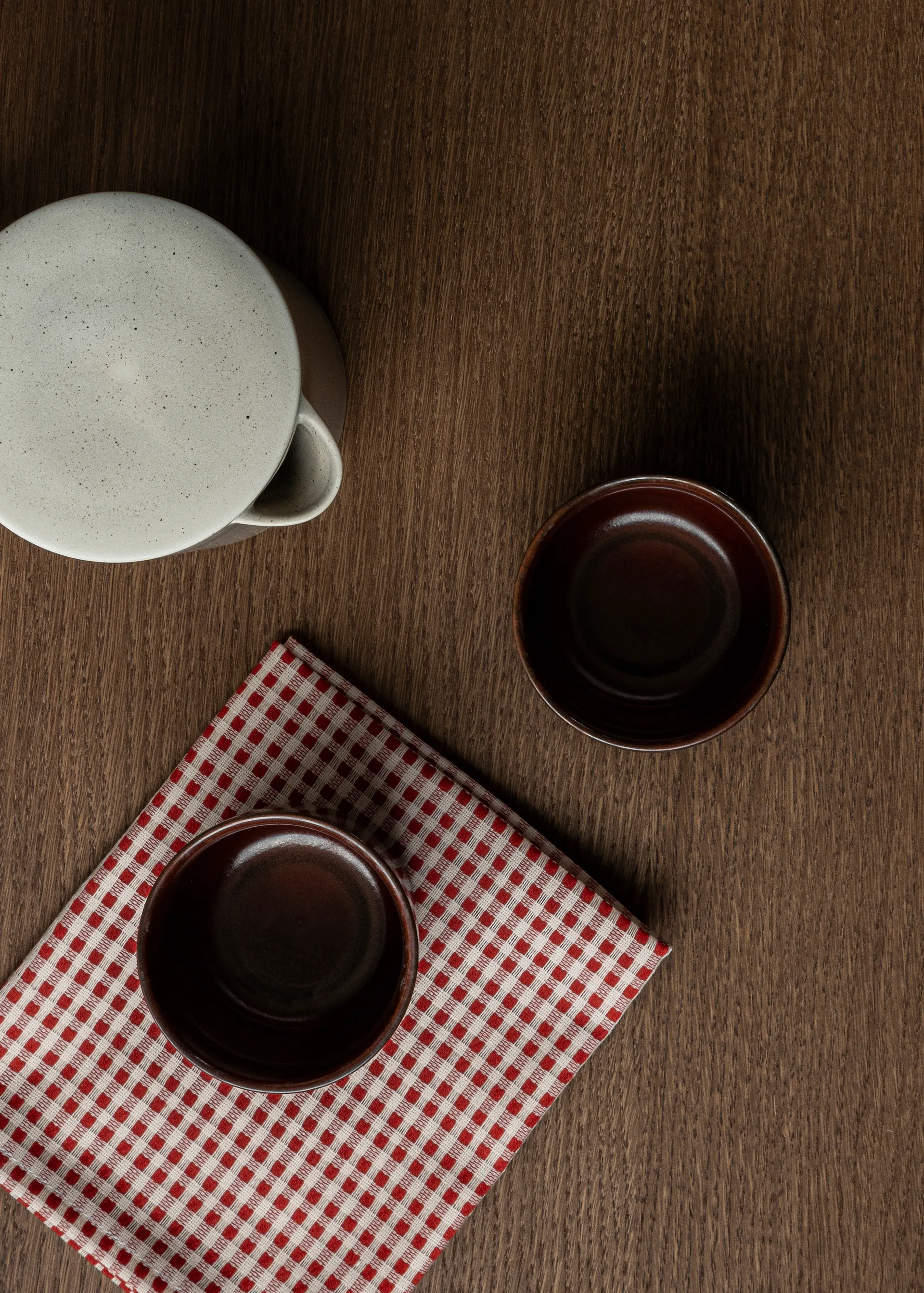 Yana coffee ポット 1 L, Grey glazed Audo Copenhagen | オドー・コペンハーゲン
