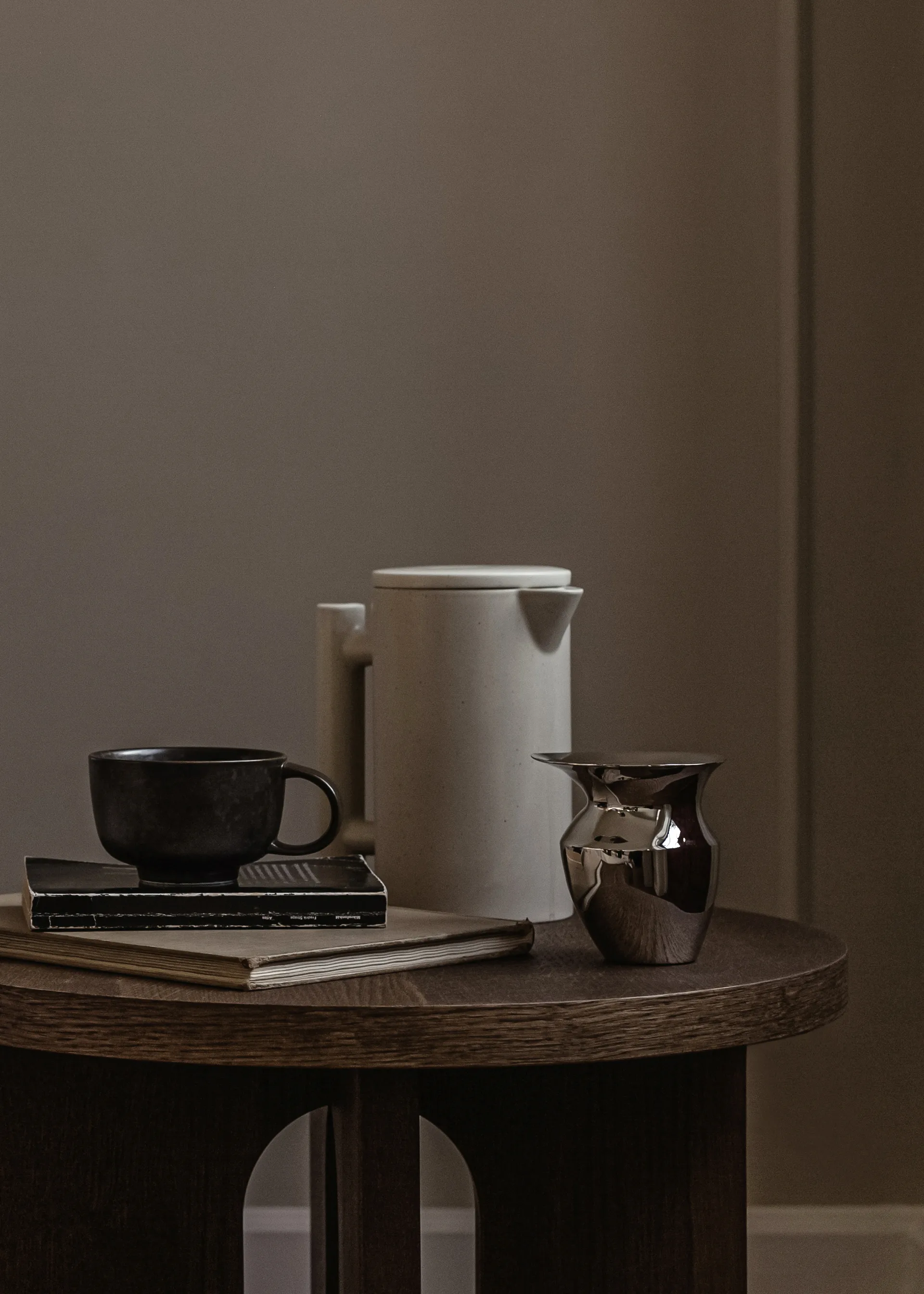 Yana coffee ポット 1 L, Grey glazed Audo Copenhagen | オドー・コペンハーゲン