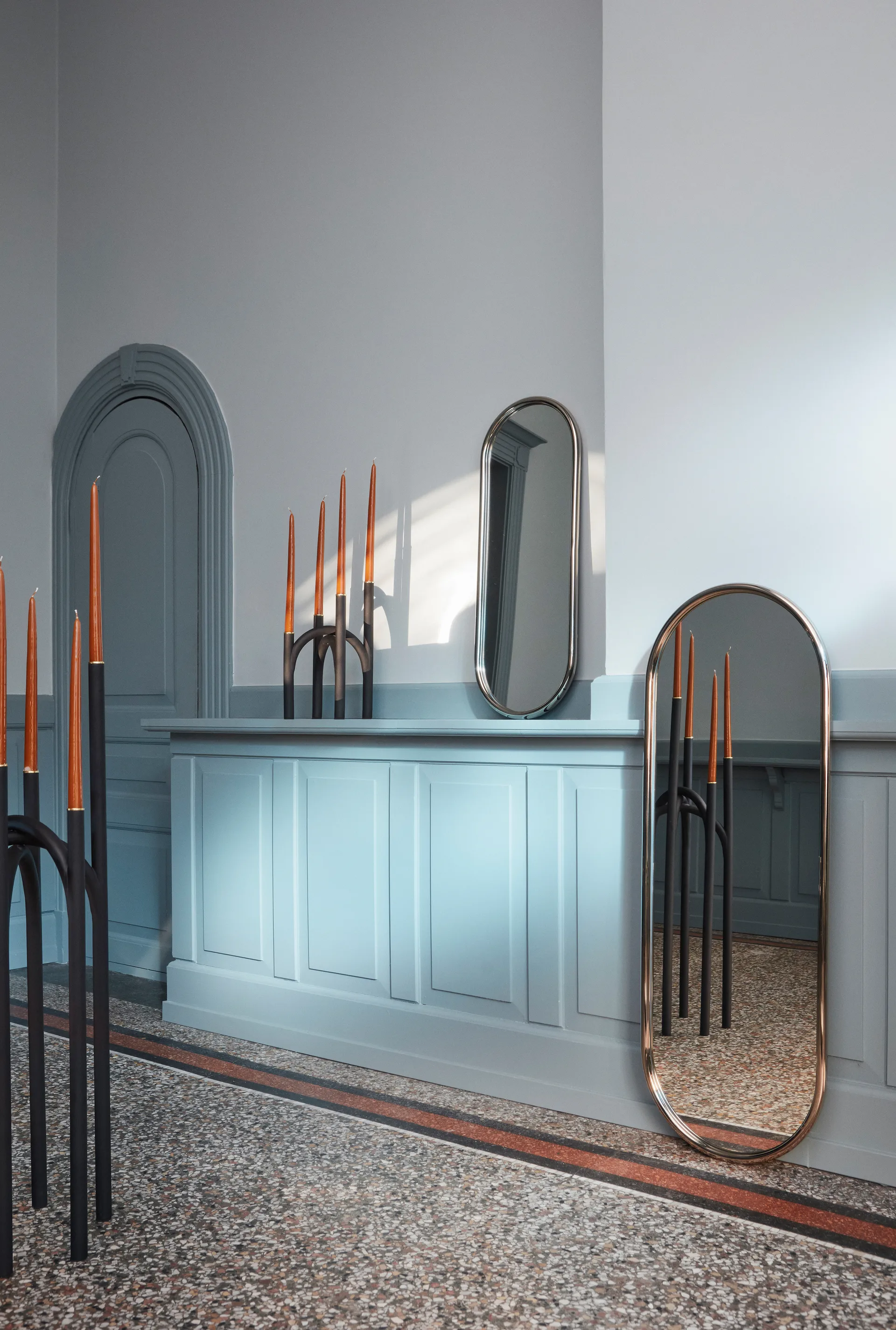 Angui ミラー silver, 39x108 cm AYTM | アイテム