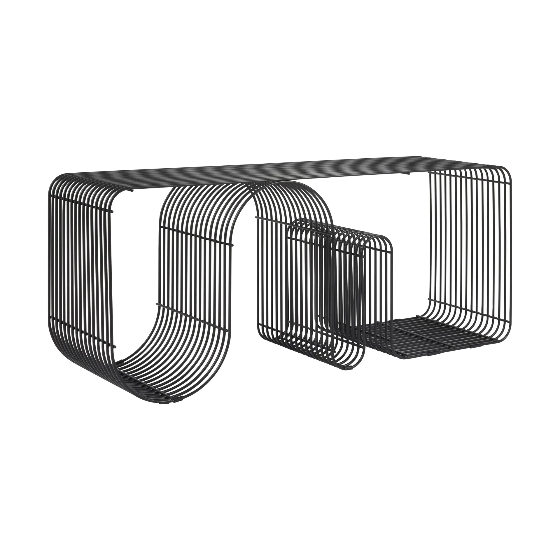 Curva シートベンチ 100 cm, Black AYTM | アイテム