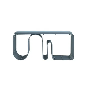 Curva シートベンチ 100 cm - Dusty blue - AYTM | アイテム