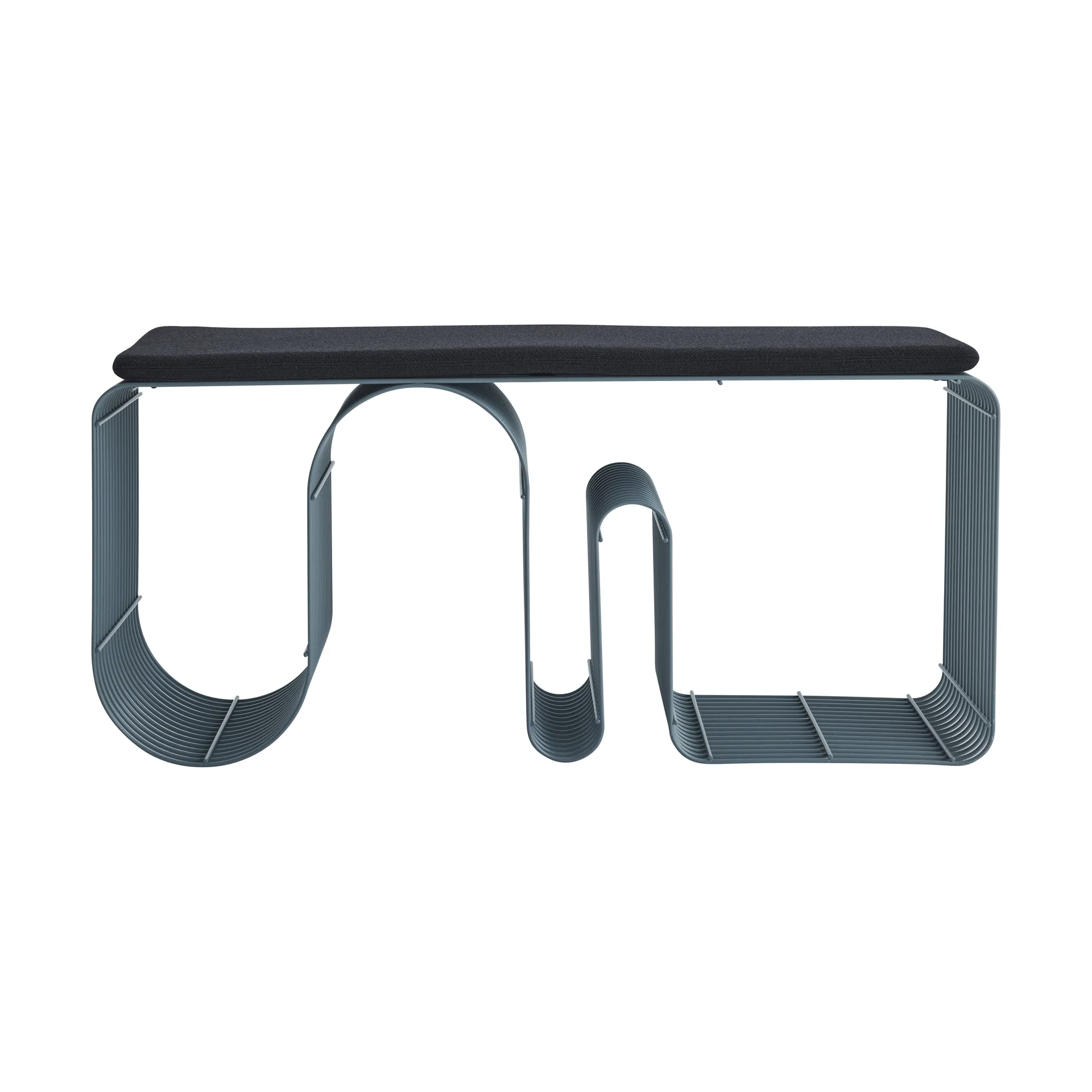 Curva シートベンチ 100 cm, Dusty blue AYTM | アイテム