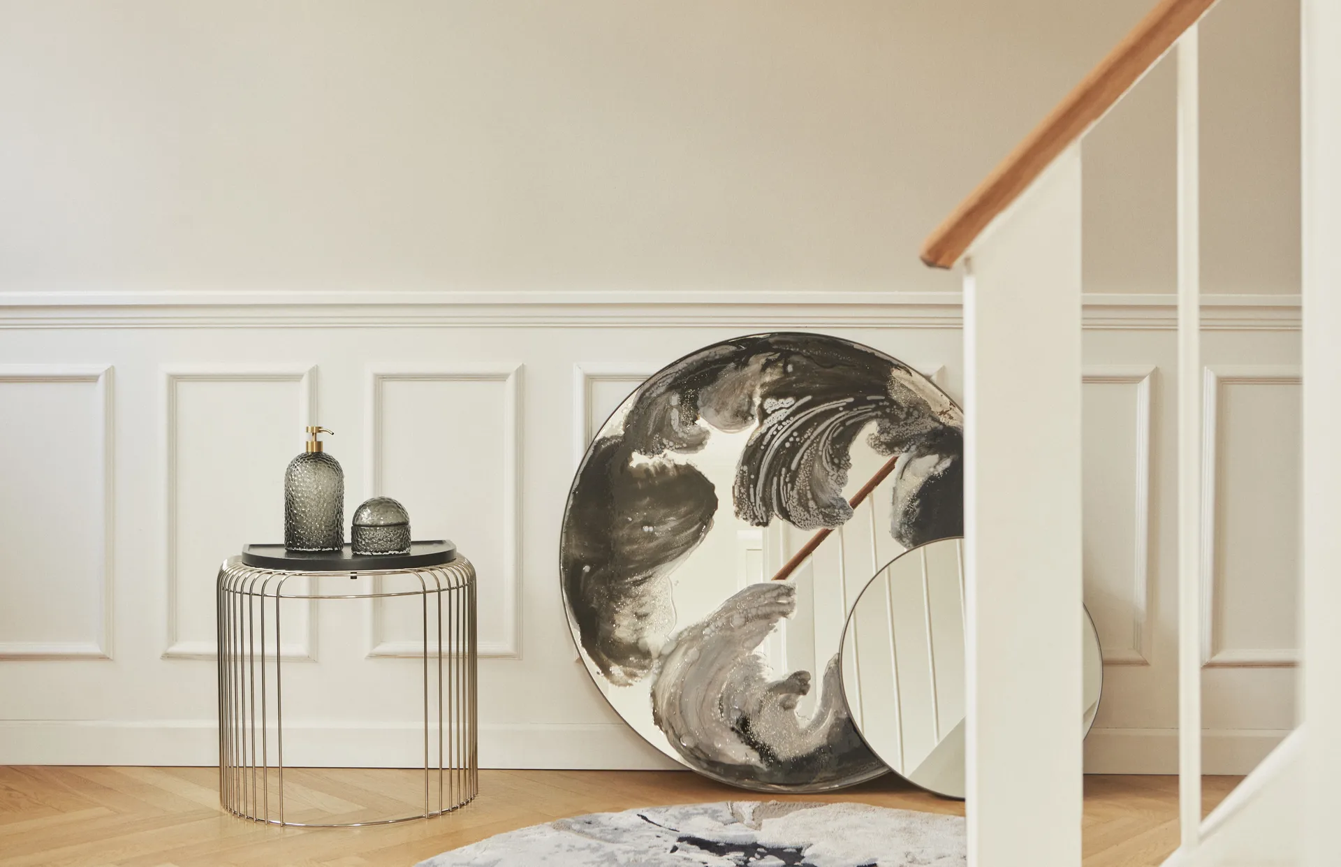 Curva テーブル 45 cm, Silver AYTM | アイテム