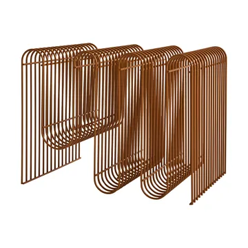 Curva ニュースペーパースタンド H40 cm - Amber - AYTM | アイテム