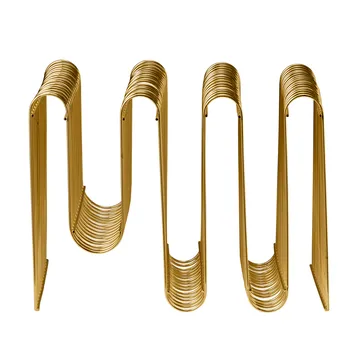 Curva ニュースペーパースタンド H40 cm - Brass - AYTM | アイテム