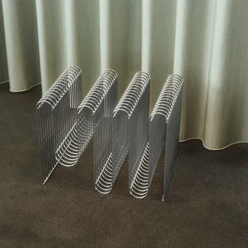 Curva ニュースペーパースタンド H40 cm - Silver - AYTM | アイテム