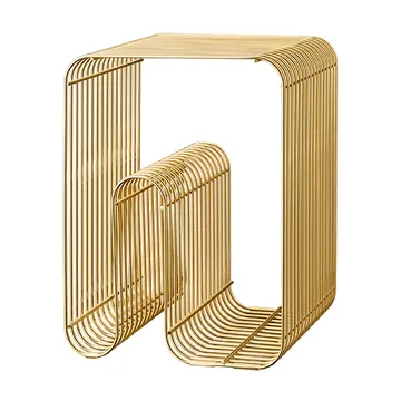 Curva スツール H43 cm - Brass - AYTM | アイテム