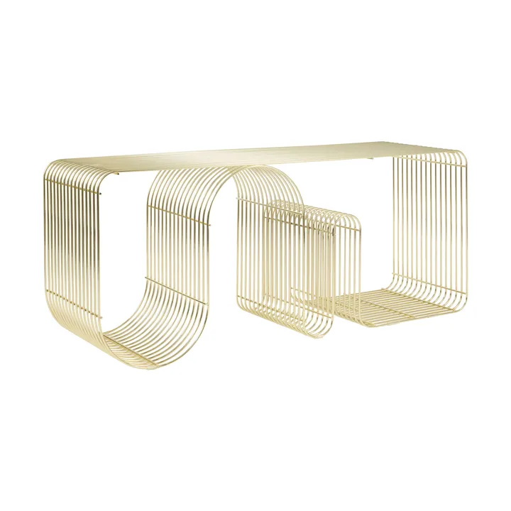 Curva ベンチ L100 cm - Gold - AYTM | アイテム