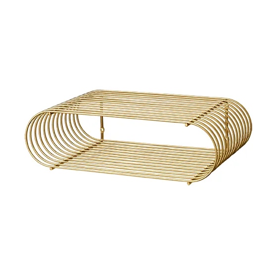 Curva シェルフ L40.4 cm, Brass AYTM | アイテム