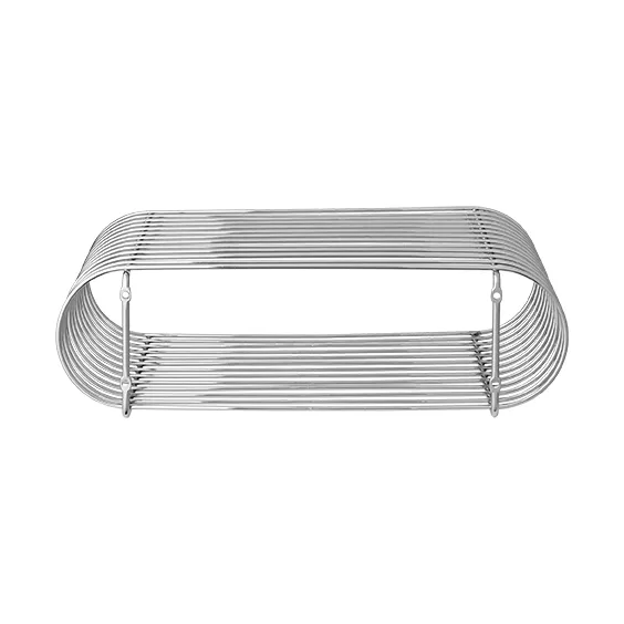 Curva シェルフ L40.4 cm - Silver - AYTM | アイテム