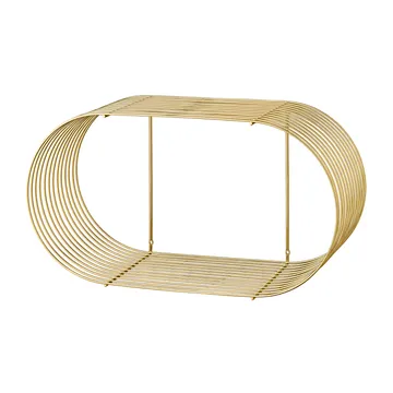 Curva ウォールシェルフ L61.4 cm - Gold - AYTM | アイテム