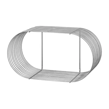 Curva ウォールシェルフ L61.4 cm - Silver - AYTM | アイテム