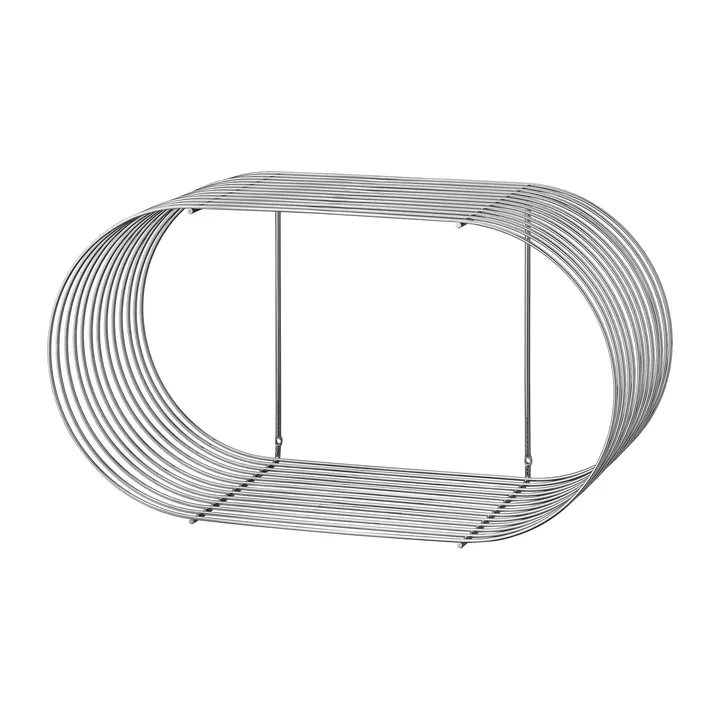 Curva ウォールシェルフ L61.4 cm - Silver - AYTM | アイテム