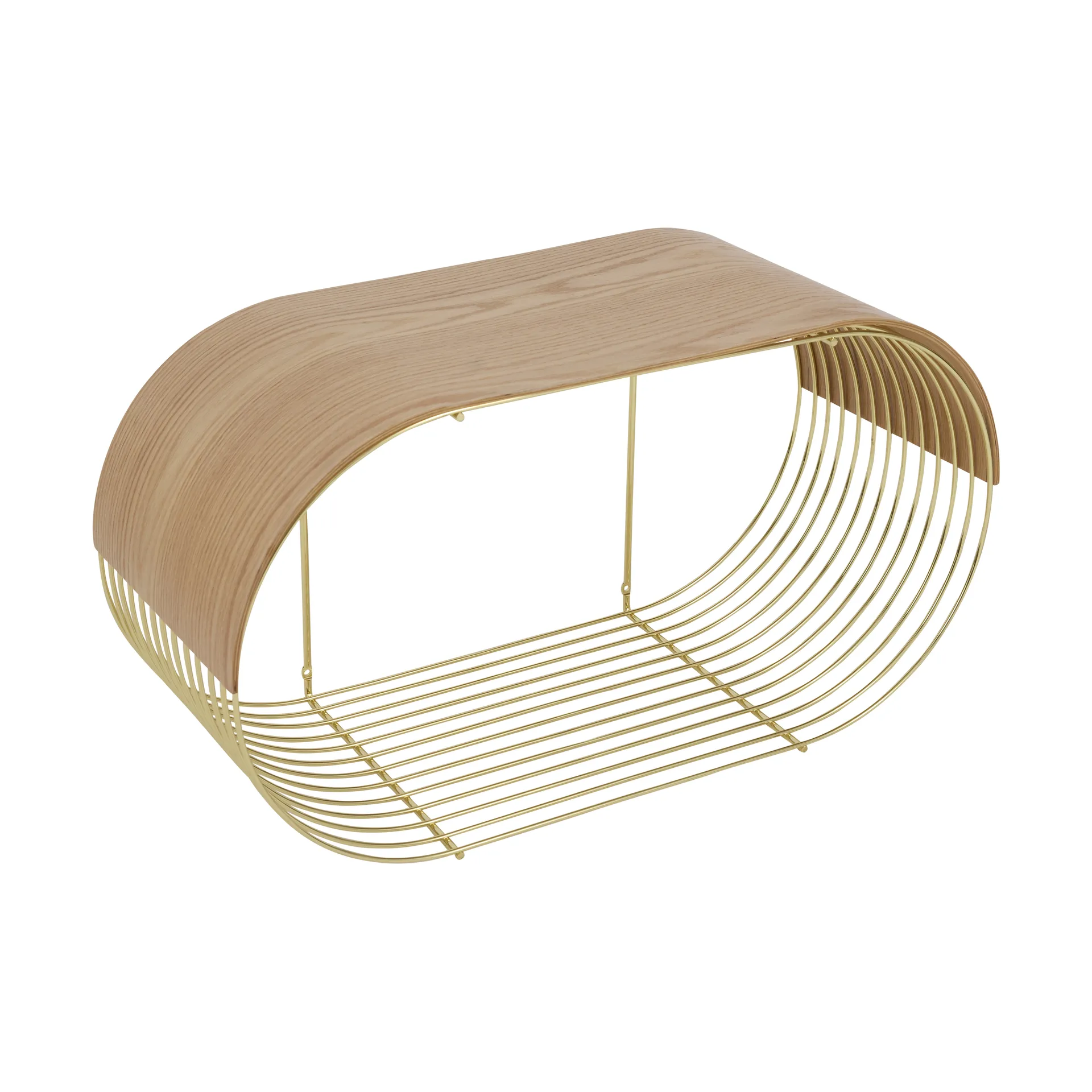 Curva ウォールシェルフ用 トレイ／トップパネル L62.2 cm, Oak AYTM | アイテム